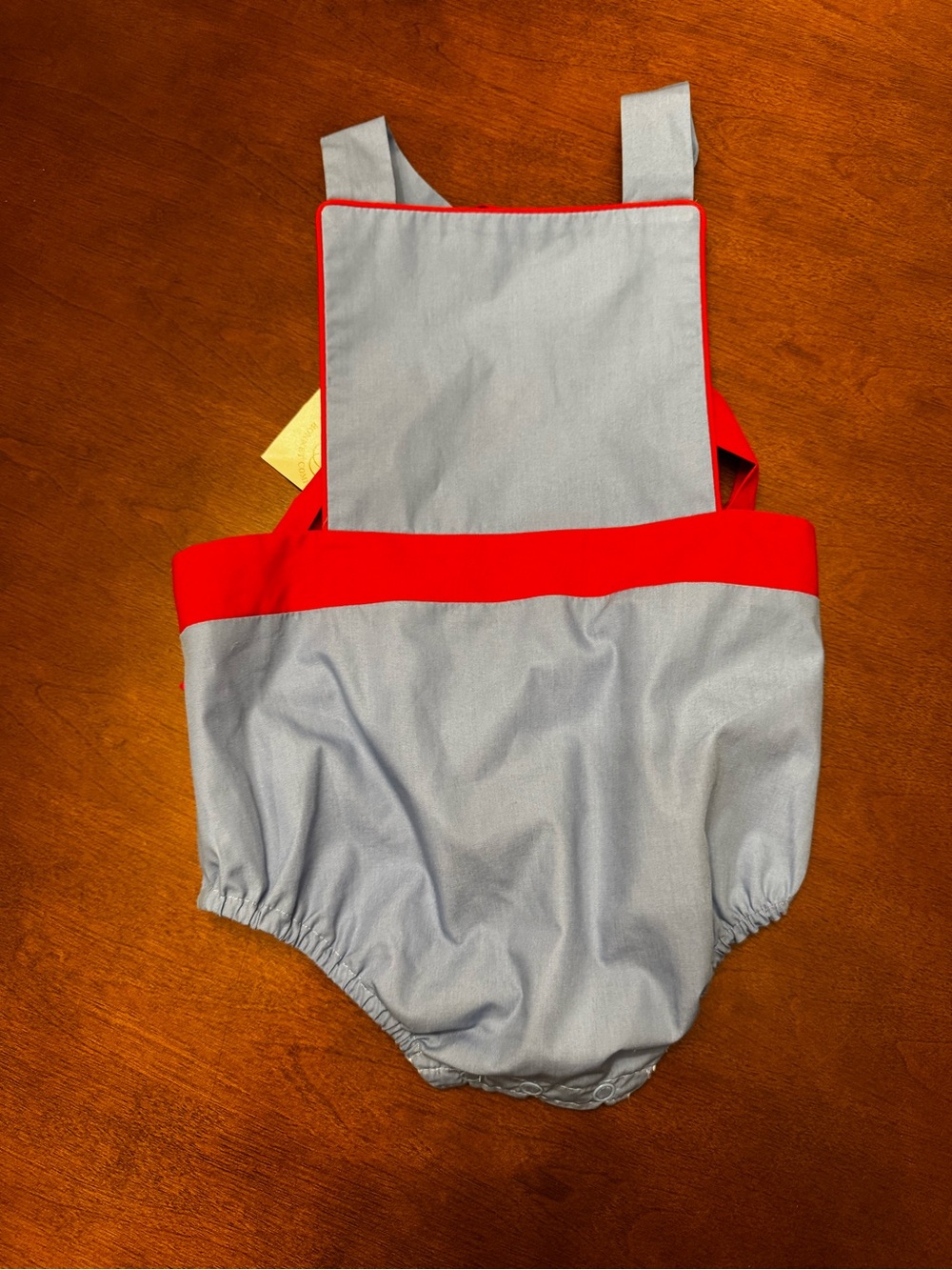 The Beaufort Bonnet Company Red and Blue Sunsuit